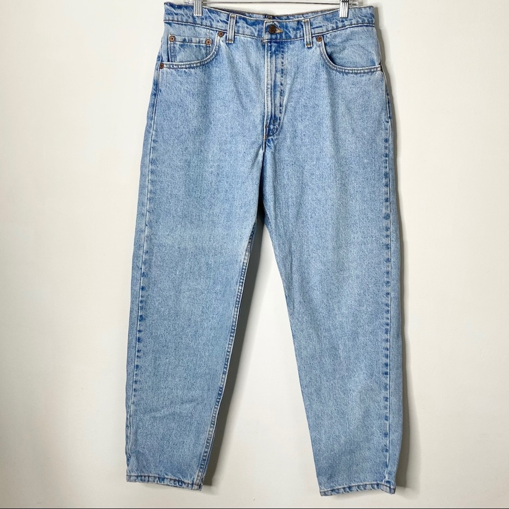 Levi’s Men’s Size 36 Made in USA 100% Cotton 550 Relaxed Fit Tapered Leg Jeans